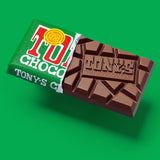 Tony's Chocolonely Milk Chocolate Hazelnut Bars - Whole Hazelnut Chocolate Bars, Milk Chocolate Bars, Made w/ Belgium Chocolate, No Artificial