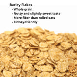 Burl Barley Granola, Vanilla Almond Granola, Barley Grain, 1 lb, 2 pack, Whole Grain Rolled Barley Cereal, Clean Ingredients, Nothing Artificial