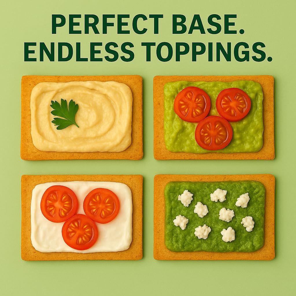 Only Kosher Candy Melba Toast Flatbread Crackers Classic Original Kosher Parve with No Artificial Flavor, Fresh Natural Ingredients, Kosher Certified