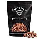 Presto Sales Pecan Halves 16 Oz | Raw, USA, Unsalted, Natural | Non-GMO, Keto/Paleo, Vegan | Perfect Mouth-Watering Taste, Low-Cholesterol, Dairy-Free