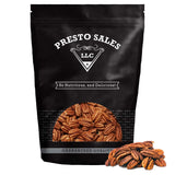 Presto Sales Pecan Halves 16 Oz | Raw, USA, Unsalted, Natural | Non-GMO, Keto/Paleo, Vegan | Perfect Mouth-Watering Taste, Low-Cholesterol, Dairy-Free