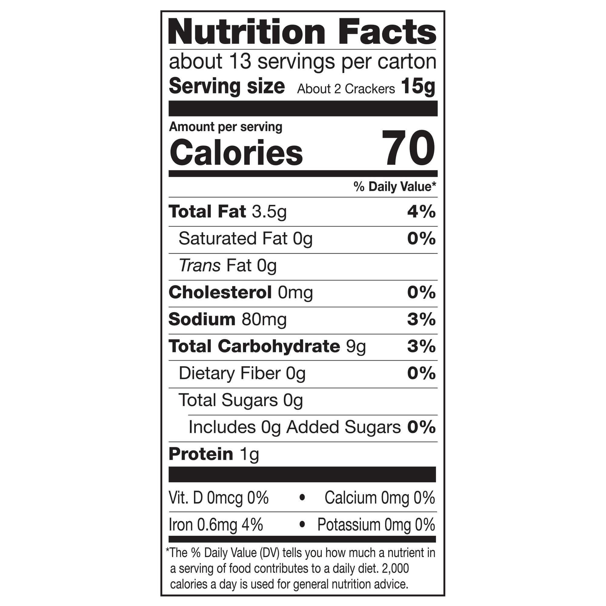 Generic Mil.tons Cracker Crispy Sea Salt 6.8oz (Pack of 8)