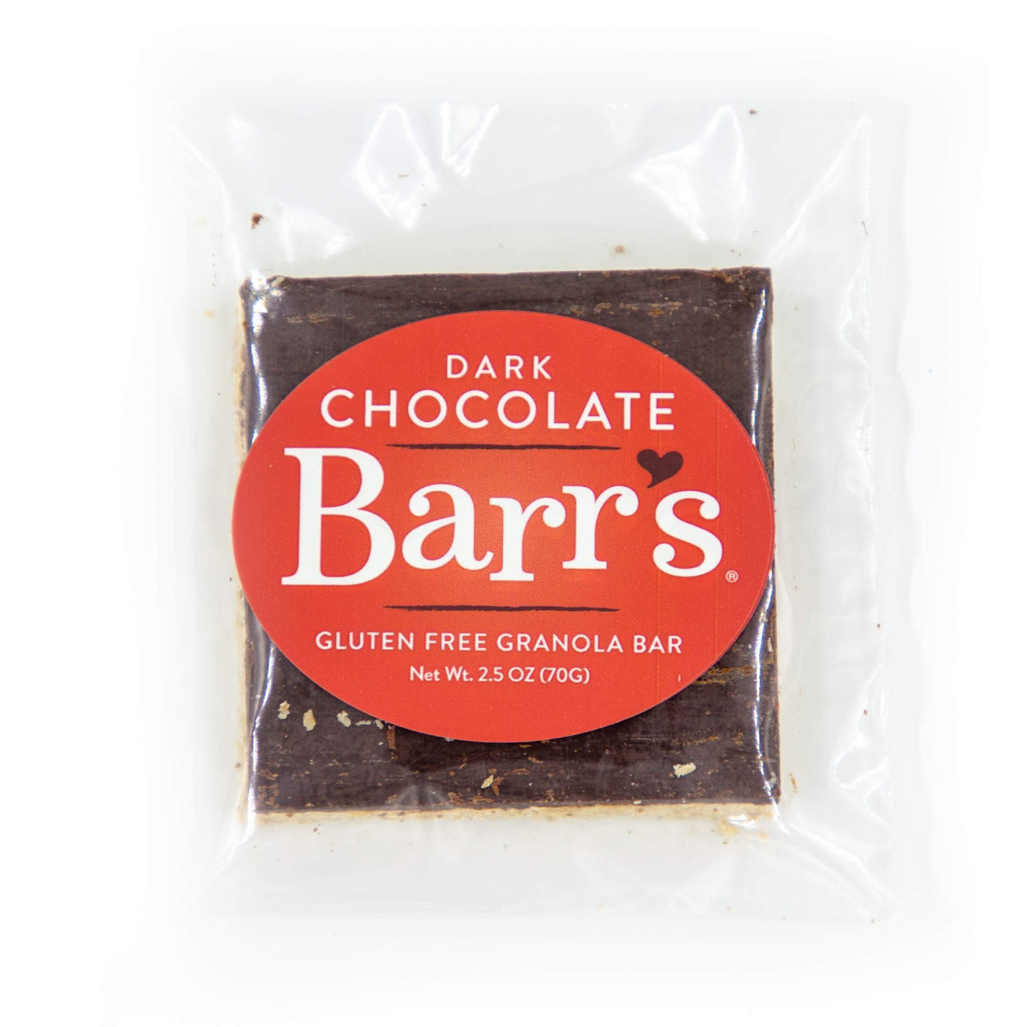 Mrs. Barr’s Natural Foods Granola Bars | Dark Chocolate | Certified Organic Gluten Free Oats | Soft Texture | Small Batch | Gourmet Quality | Real