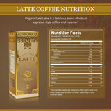 ORGANO Combo pack, 1 box Black Coffee, 1 box Cafe Latte and 1 Box Cafe Mocha 100% Certified Organic Gourmet Coffee