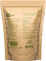 Moringa Leaves Tea with Turmeric 8 oz, Boost Immunity, Caffeine Free, One Tea with Two Benefits (Pack of 2)