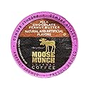 Moose Munch Coffee by Harry & David, Milk Chocolate Peanut Butter, 100 Single Serve Cups