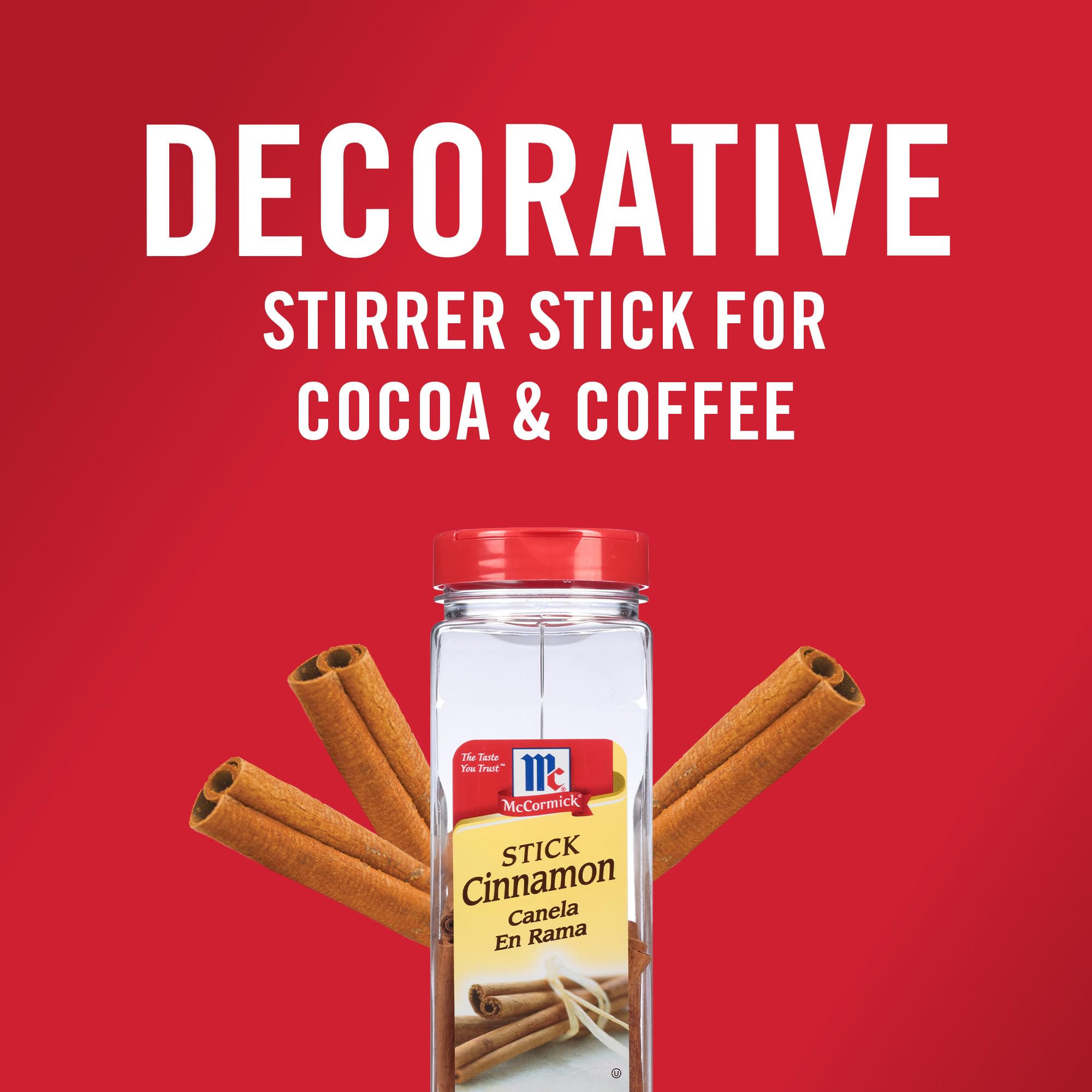 McCormick Cinnamon Sticks, Brings Rich Cinnamon Flavor and Warmth to Savory & Sweet Recipes, 8 oz