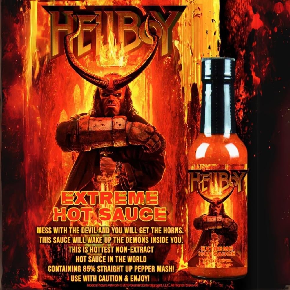 HELLBOY EXTREME HOT SAUCE
