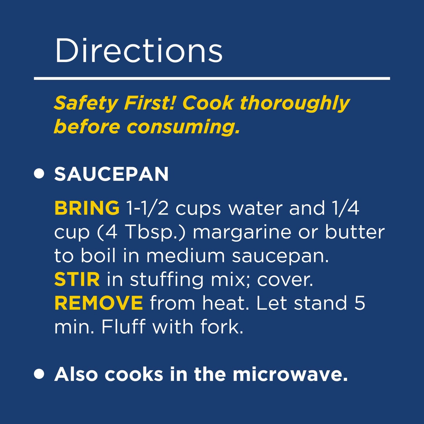 Stove Top Lower Sodium Chicken Stuffing Mix, Instant Side Dish for Chicken and Holiday Meals, Savory Seasoned Bread Stuffing, Ready in 5 Minutes, 6