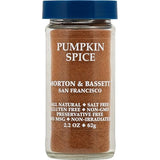Morton & Bassett Pumpkin Spice, 2.2oz - Salt-Free, Non-GMO, Seasoning Blend for Fall & Holiday Baking