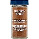 Morton & Bassett Pumpkin Spice, 2.2oz - Salt-Free, Non-GMO, Seasoning Blend for Fall & Holiday Baking