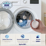 Wool Dryer Balls (2.4")6-Pack, Dryer Balls Laundry Reusable, Natural Fabric Softener, Reduces Clothing Wrinkles, Cuts Drying Time, A More Effective
