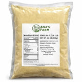 Semolina Flour 2 lb Bulk Bag - Premium Quality, Clean & Natural, Coarse Wheat Flour for Pasta, Bread, Pizza Dough & Traditional Cooking