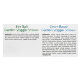 Sensible Portions Veggie Straws Multi-Pack, Sea Salt & Zesty Ranch, Kid Snacks, Veggie Snacks, 0.75 oz Bag (Pack of 12)