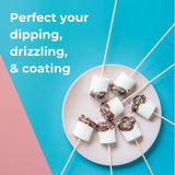 Paramount Crystals for Candy Melts & Chocolate - Edible Wax Flakes for Thinning Candy Coating, Dipping, and Fondue - Smooth Melting Aid for Cake Pops & Baking (4 ounce Bag)