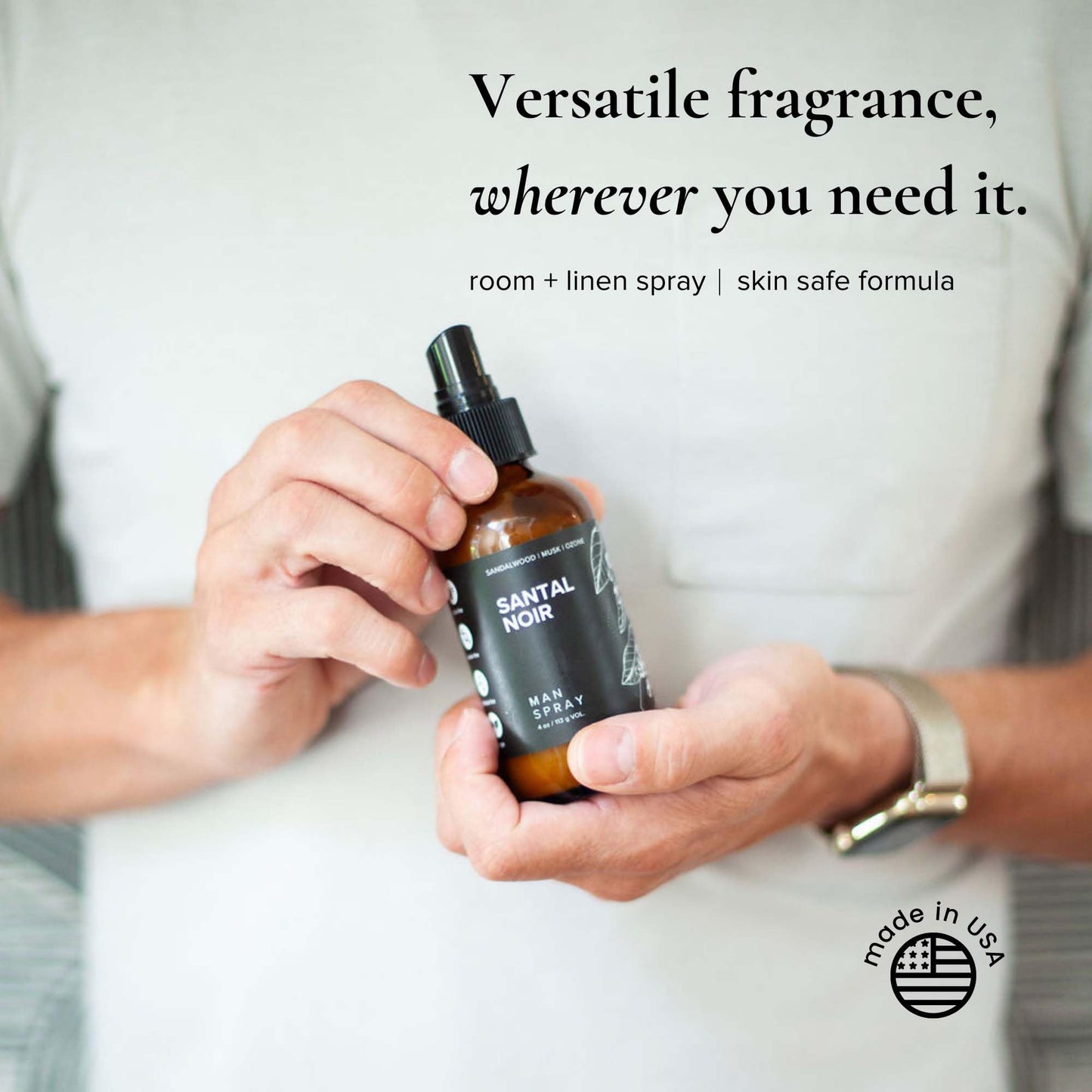 BROKEN TOP Organic Linen & Room Spray (Santal Noir)