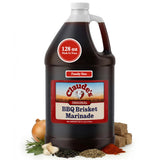 Claude's BBQ Brisket Marinade Sauce, Gluten Free Texas Style, 128 oz