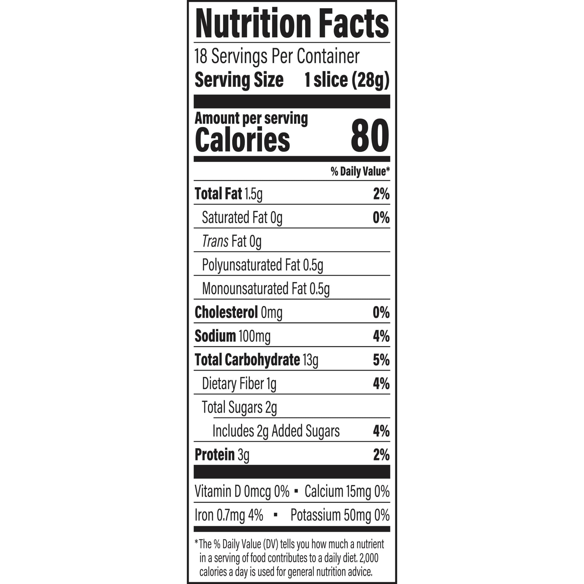Arnold Whole Grains Small Slice Oatnut Bread, Bread Free From Artificial Colors, Flavors and Preservatives, 18 oz Loaf