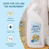 Nellie's Toilet Bowl Cleaner - Gentle Plant-Based Formula - Septic-Safe and Effective Cleaning Solution with Refreshing Lemongrass Scent - Made in