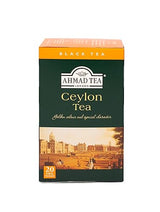 Ahmad Tea Ceylon Tea, 20-Count Boxes (Pack of 6)
