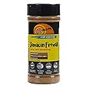 Dizzy Pig Jamaican Firewalk Spicy Jerk Seasoning Rub (8oz Shaker) - Seasons 30+lbs of Food - Hand Made in the USA - MSG Free, Gluten Free