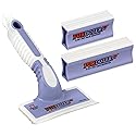 FurDozer Pet Hair Remover & Auto Detailing Tools - Cat & Dog Hair Remover for Carpets, Car Interiors, Couches, Bedding, & Pet Furniture (Purple, (3