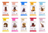 Chuao Chocolatier Gourmet Assorted Milk and Dark Chocolate Bar Gift Box | For Gift Baskets, Christmas, Valentines, Birthday, Care Package | 10 Ct