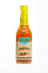 La Anita Mild Habanero Pepper Sauce 4oz (120ml)