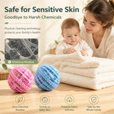 Laundry Balls Set, Eco-Friendly Super Washing Machine Laundry Ball, All Natural Washer Ball Laundry Detergent Alternative, Household Can Be Reused