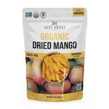 Dried Mango Slices - Juicy & Delicious, No Added Sugar, Non-GMO, Healthy Snack, Bulk Resealable Bag, 1 lb. Just About Foods Single Ingredient