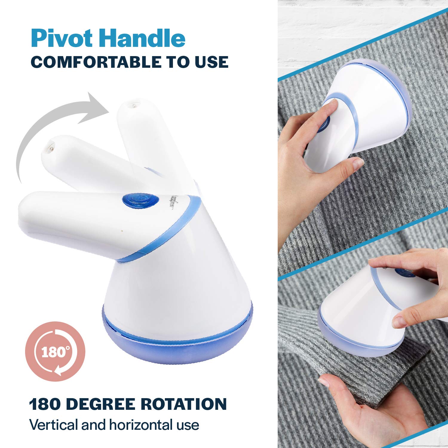 Fuzzfree Fuzz Free Electric Fabric Shaver, Rechargeable Lint Remover, Fuzz Pill Clothing Remover