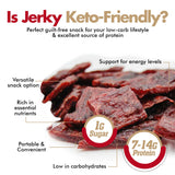Jerky-n-Spice Exotic Jerky Variety Pack (10 Count) | Beef Jerky Gifts for Men | Assorted High Protein Meat Snacks | Premium Gourmet Wild Game Sampler