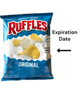 Ruffles Original Potato Chips, 1oz, 10 Count