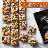 Presto Sales Pecan Large Pieces 16 oz | Raw, Unsalted, Natural | Non-GMO, Keto/Paleo, Vegan | Resealable 1 lb Bag