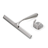 xinTTree Shower Squeegee Squeegee for Shower Glass Door Bathroom Windows Kitchen Mirror and car Glass Most Practical 10 inch Durable Handle Silver