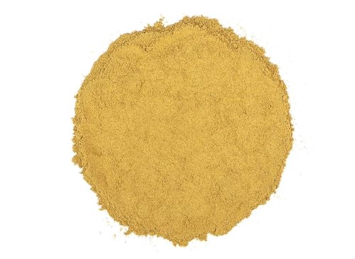 NY Spice Shop Rhubarb Root Extract Powder - 4 Ounce Rheum Officinale Natural Dried Herbal Extract - Natural Rhubarb Root Powder for Botanical Use