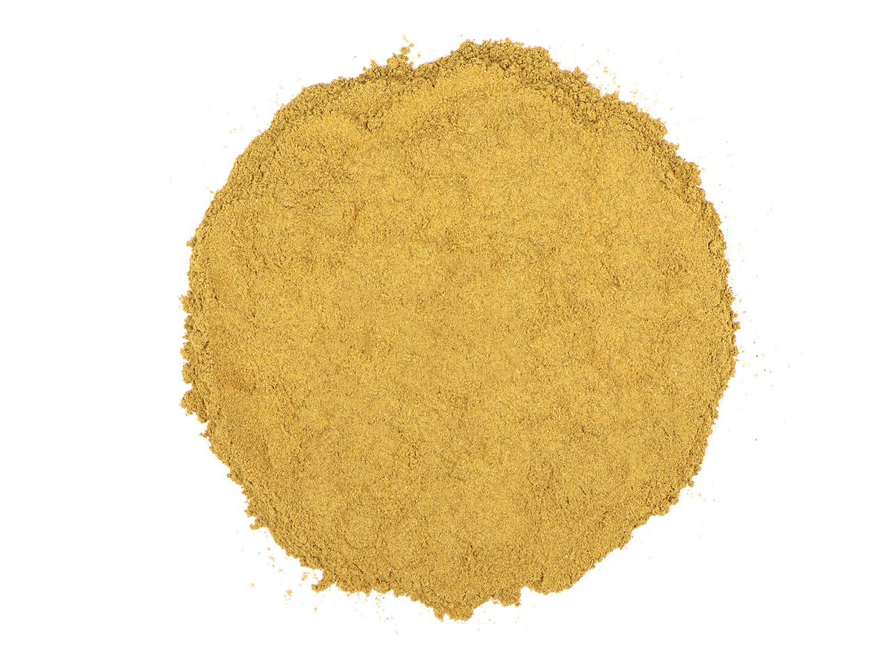 NY Spice Shop Rhubarb Root Extract Powder - 4 Ounce Rheum Officinale Natural Dried Herbal Extract - Natural Rhubarb Root Powder for Botanical Use