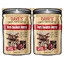 Dave's Sweet Tooth Toffee - Dark Chocolate Cherry Toffee Gift Set (4 oz. x 2) - Handmade Dark Chocolate Covered Cherries Toffee with Real Butter, Real