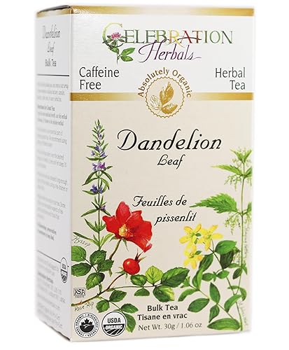 Celebration Herbals Dandelion Leaf Tea Organic Loose Pack