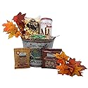 Gift Basket Village: Autumn Splendor - Gourmet Popcorn, Wafer Rolls, & Candied Nuts Gift Set