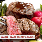 Smoke Steak Seasoning by It's Delish, 48 OZ Jumbo Container | Gourmet Bulk Spices and Beef Dry Rub for Grilling Meat, Ribs, Chicken, Hamburger