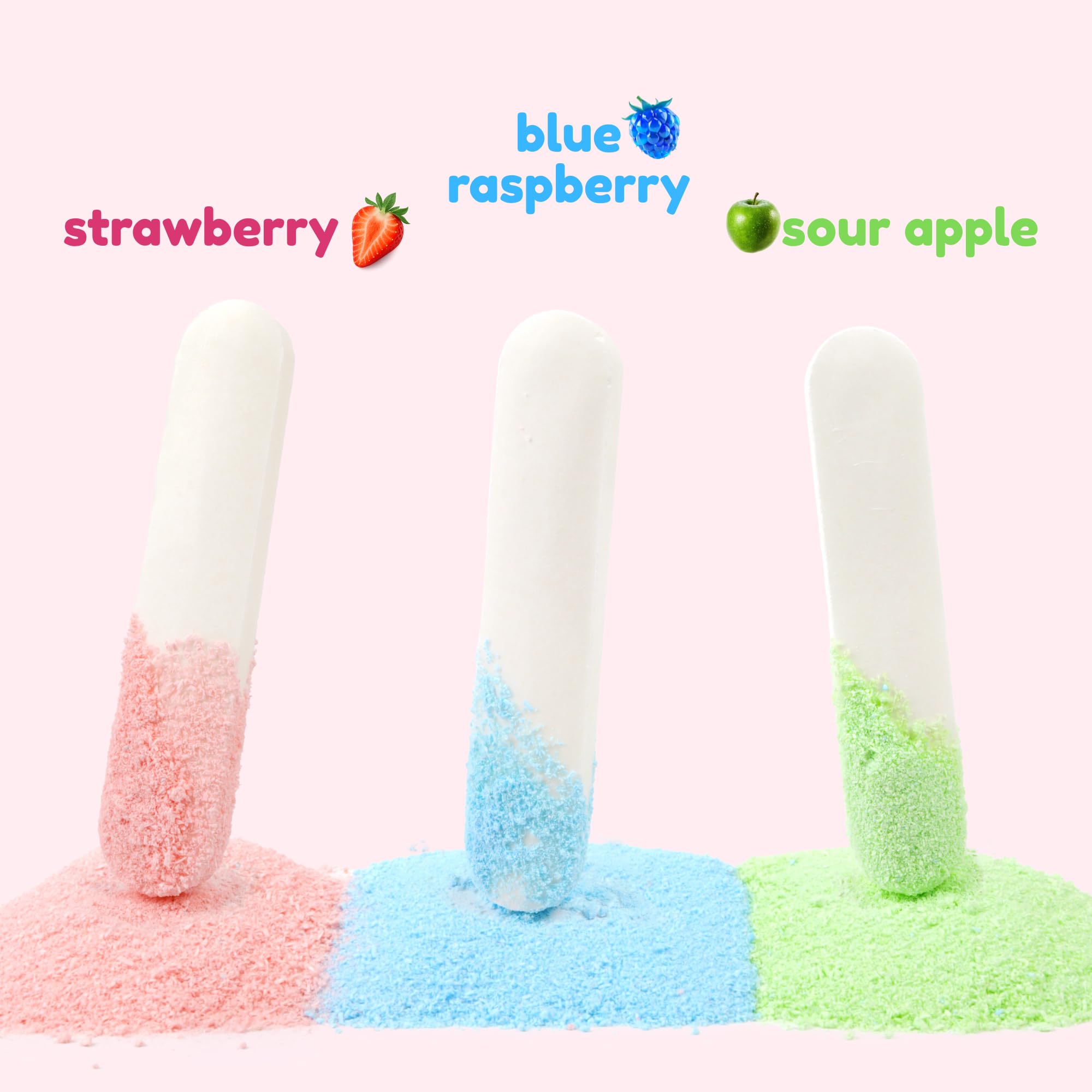 Lilo and Stitch Dipping Sticks & Powder Candy, Assorted Fruit Flavors, Fun Interactive Candy Treats, Party Favors & Goodie Bag Snacks, 1.90 oz (Pack