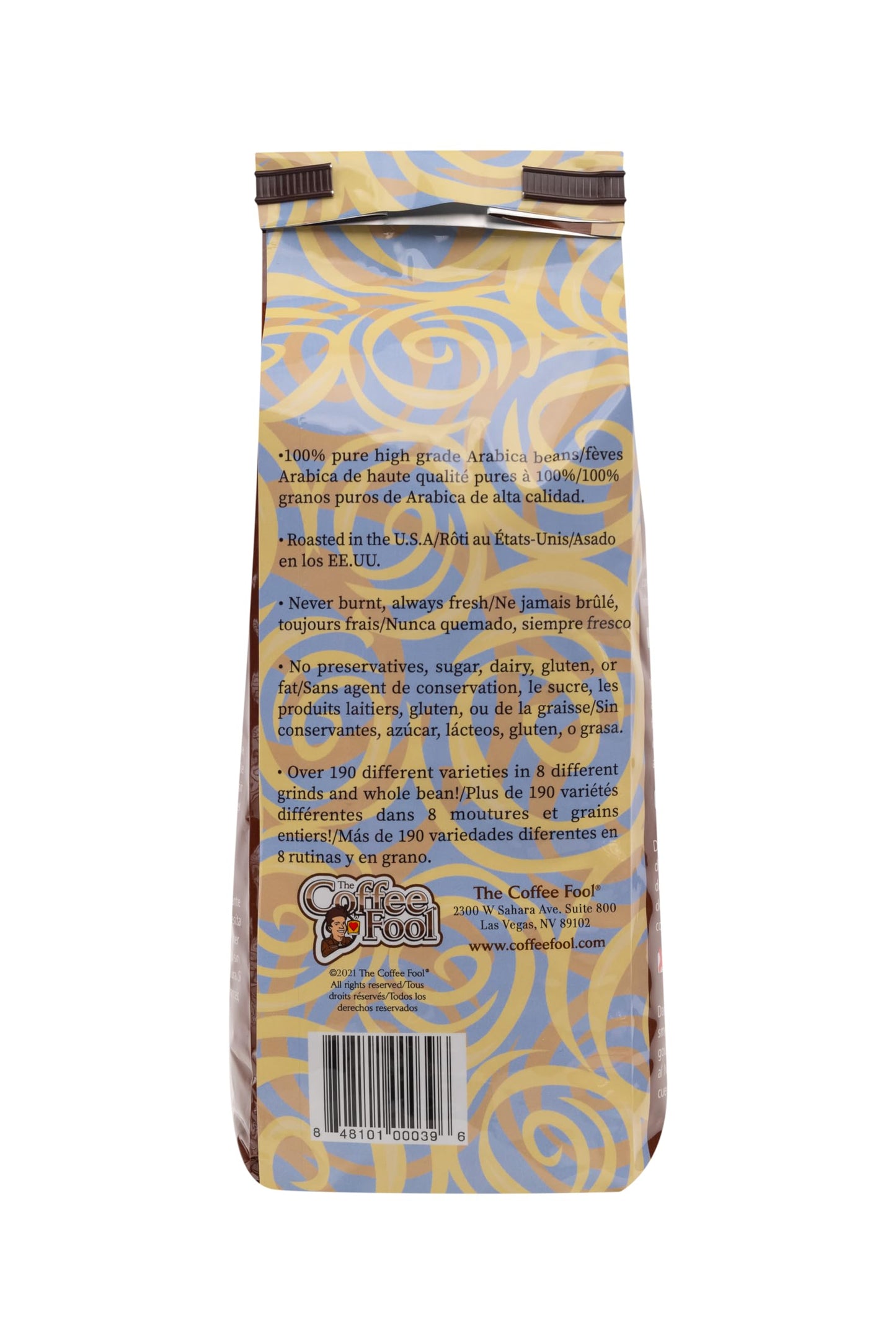 Coffee Fool's Organic Fair Trade Velvet Hammer (Drip Grind)