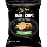 Stacy’s Bagel Chips, Toasted Garlic, No Artificial Colors or Flavors, 7 oz Bag