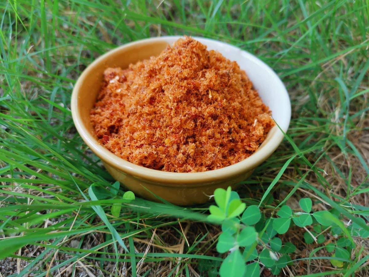 Thai Very Spicy Chili Flake (Na-Rok Chili Flake) 22g X 6 Packs