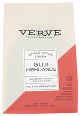 Verve Coffee Roasters Single Origin African Whole Bean Coffee, 12 OZ