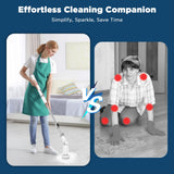 Electric Spin Scrubber, 2024 Upgraded Bathroom Cleaner, Power Shower Cleaning Brush with Extendable Handle & 4 Brush Heads, Dual Speed & USB-C