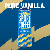 Throne Sport Coffee Latte - 10g protein - 150mg Natural Caffeine and B Vitamins - Lactose-Free, Premium Arabica, NSF Certified, Active Lifestyles