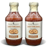 Gourmet Warehouse BBQ Sauces, 16 Fl ozs, 2 Pack (Everything Bagel)