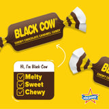 Atkinson's Black Cow - Chewy Chocolate Caramel Candy - Made with Real Chocolate - Gluten Free, Kosher - Bite Size Candy - 2lb. Bag